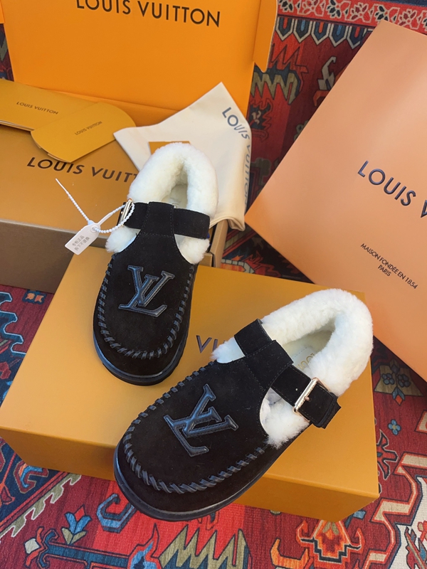 ルイヴィトン靴背面デザイン